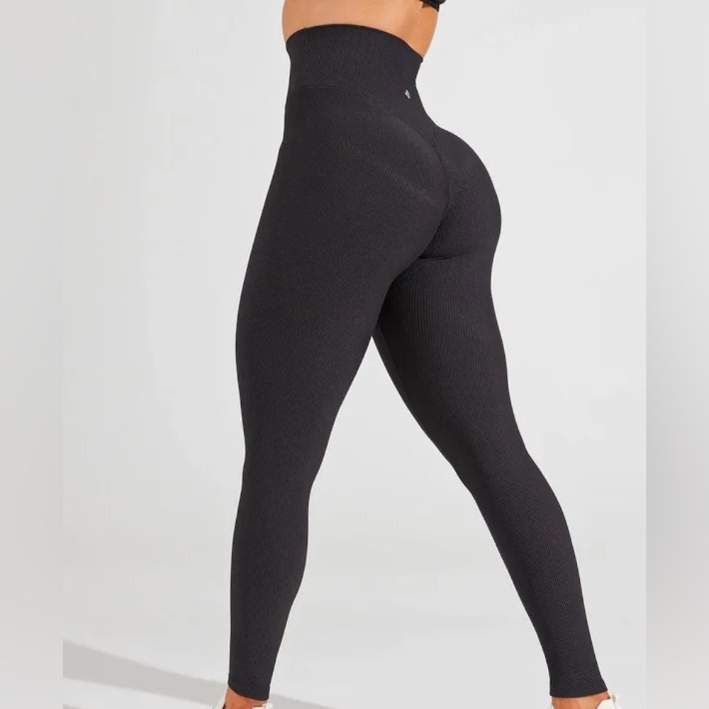 Buffbunny Collection: Material Girl Ribbed Legging - XXXL